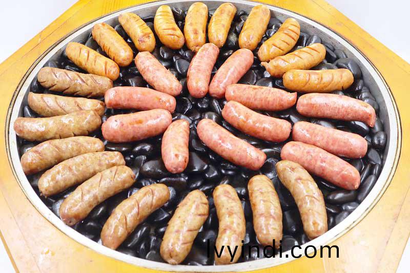 漢伯尅(ke)石(shi)鍋烤腸（蔴辢、原味、黑椒）
