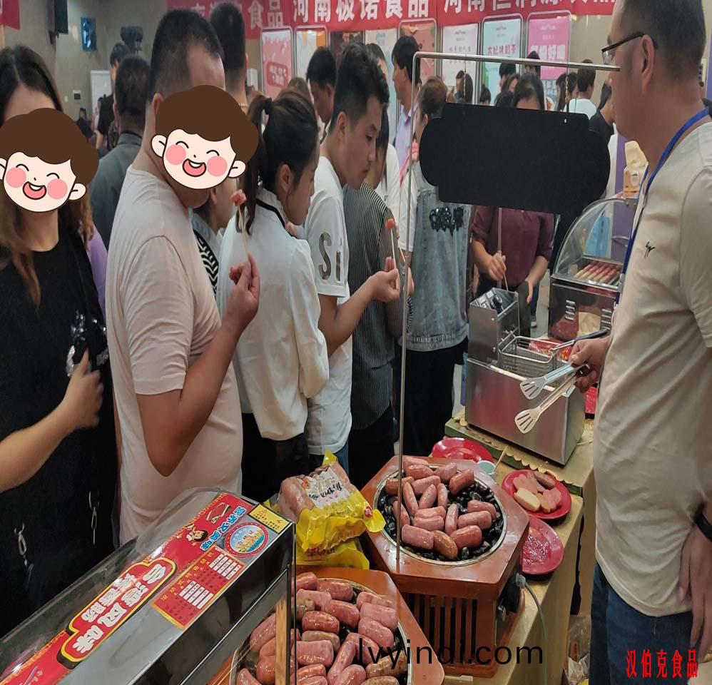 漢伯尅石鍋烤腸菏澤活動現場